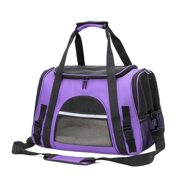 Сумка для перенесення домашніх тварин CosmoPet CP-39 53х23х27 см Violet (3_04834) - фото 1