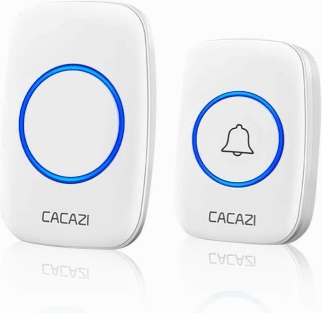 Звонок дверной OEM с питанием от батареек Белый (A10B-11EU)