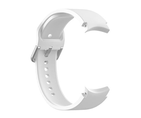 Ремешок Silicone для Samsung Galaxy Watch 7 20 мм Белый