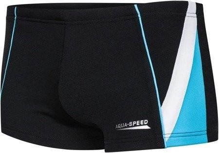 Плавки-боксеры для мальчиков Aqua Speed DIEGO 2341 146 см Черный/Голубой/Белый (392-01 146)