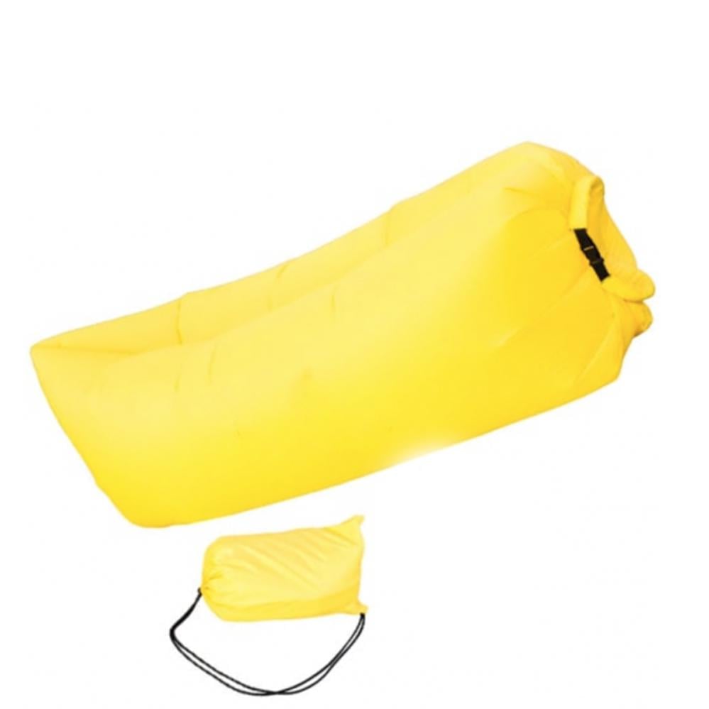 Ламзак надувной для пляжа двухслойный Lamzak Желтый (120.525) Ламзак надувной для пляжа двухслойный Lamzak Желтый (120.525)