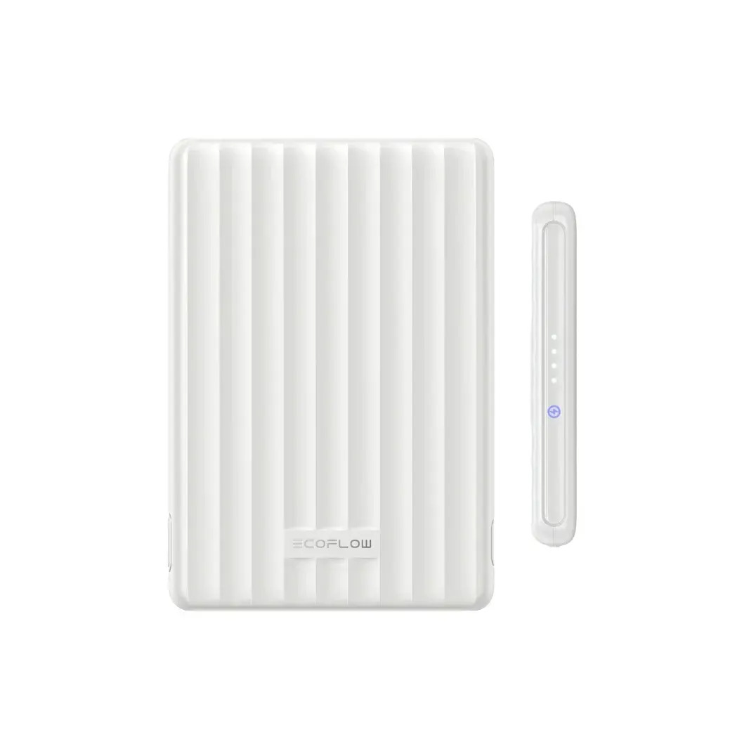 Повербанк EcoFlow RAPID Mag 5000 mAh Белый (EF-RAPIDQI1-5K-W-EU) - фото 2