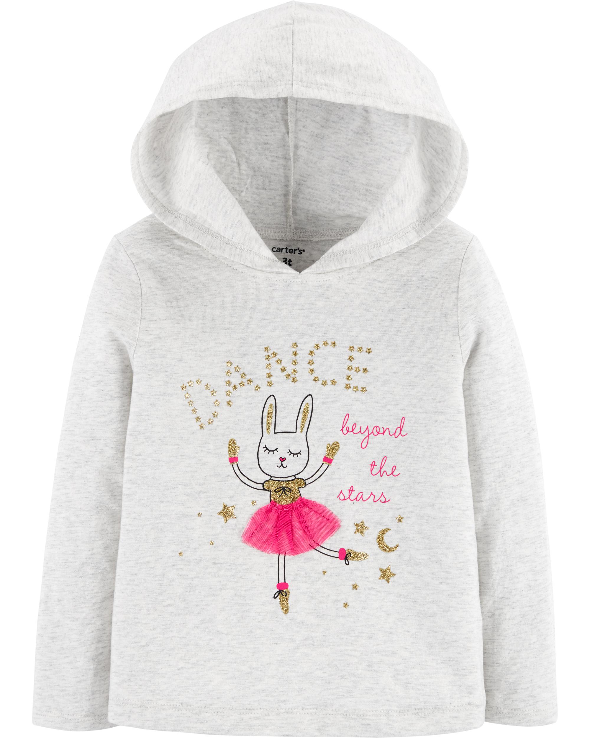 Худі дитяче Carter's 6 міс 61-69 см Молочний (18424610)