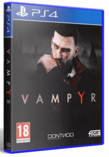 Игра Vampyr для PS4 Blu-ray (0132)