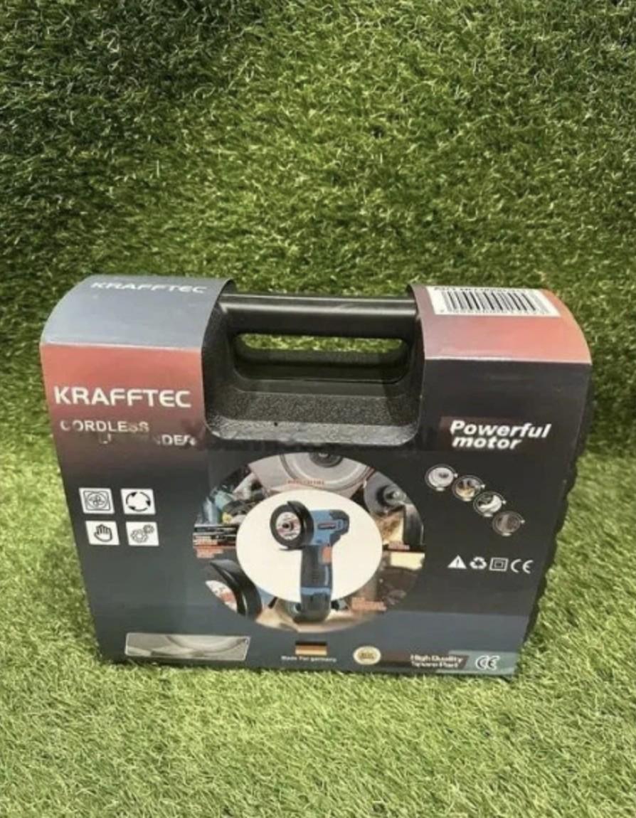 Болгарка кутова акумуляторна KRAFFTEC PGA-24 безщіткова 24V (66656) - фото 6 Болгарка кутова акумуляторна KRAFFTEC PGA-24 безщіткова 24V (66656) - фото 6