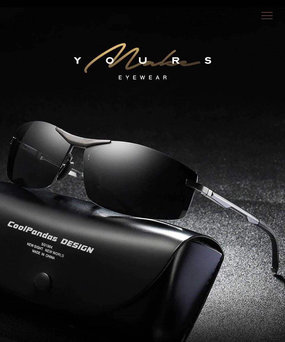 Чоловічі сонцезахисні окуляри CoolPandas ультралегкі з поляризацією - фото 3 Чоловічі сонцезахисні окуляри CoolPandas ультралегкі з поляризацією - фото 3