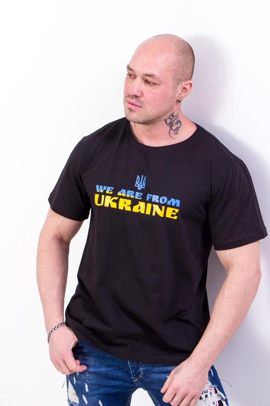 Футболка мужская Носи свое Украина р. 50 Черный (8012-У-v1) Футболка мужская Носи свое Украина р. 50 Черный (8012-У-v1)