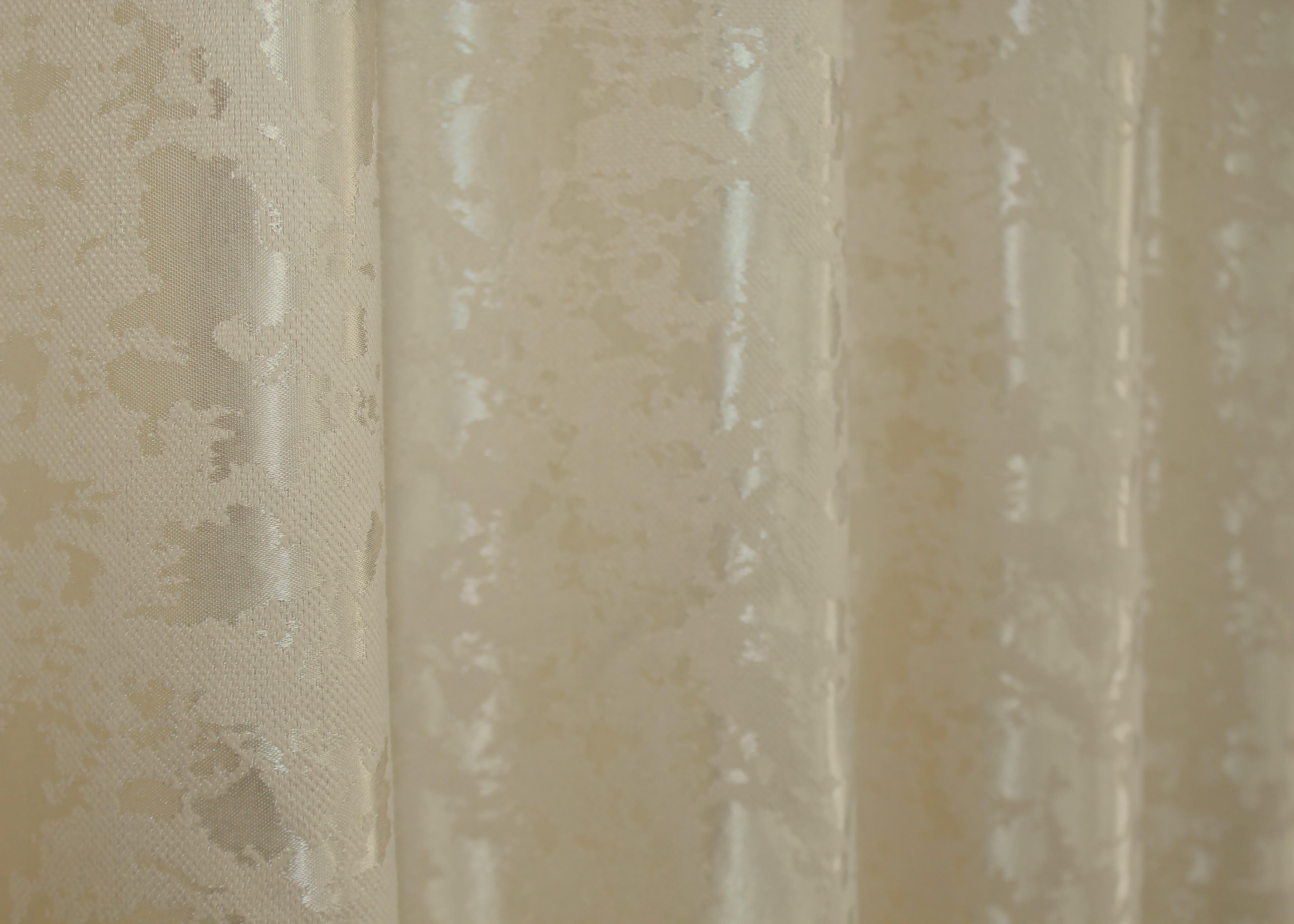 Комплект штор на люверсах VR-Textil Льон мармур Pavliani ХО №1270ш 150х250 см 2 шт. Бежевий (37-0122) - фото 9 Комплект штор на люверсах VR-Textil Льон мармур Pavliani ХО №1270ш 150х250 см 2 шт. Бежевий (37-0122) - фото 9