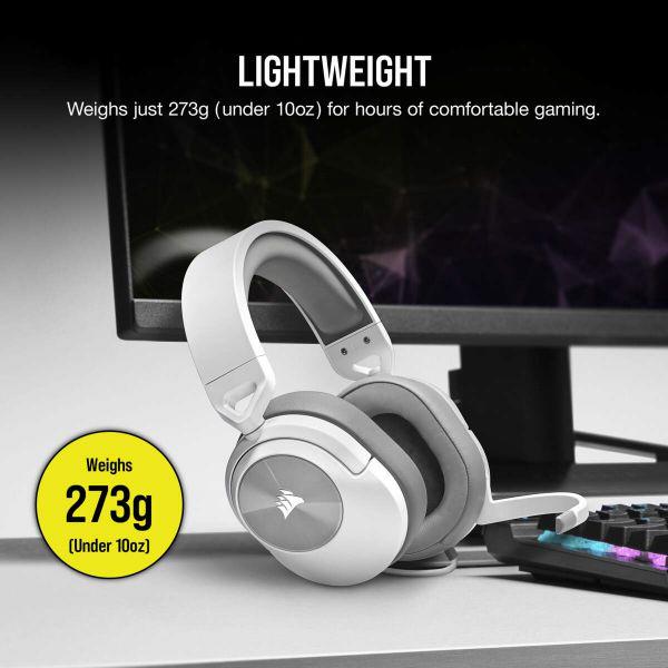 Навушники Corsair HS55 Stereo Headset White (CA-9011261-EU) - фото 7