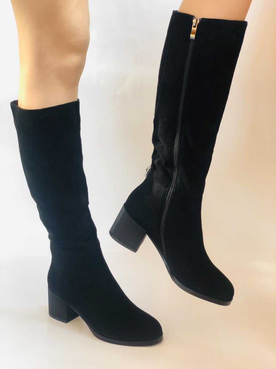 Чоботи жіночі зимові Nadi Bella р. 37 24,0 см Чорний (2276)