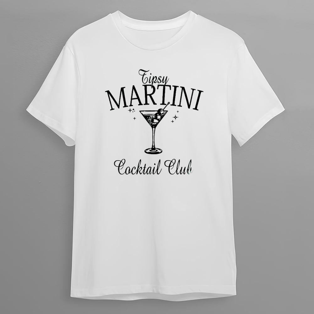 Футболка мужская Martini Cocktail Club XS Белый (26961970)