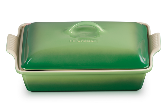 Форма для запекания Le Creuset Heritage с крышкой 33 см Зеленый (61002404080005) - фото 2