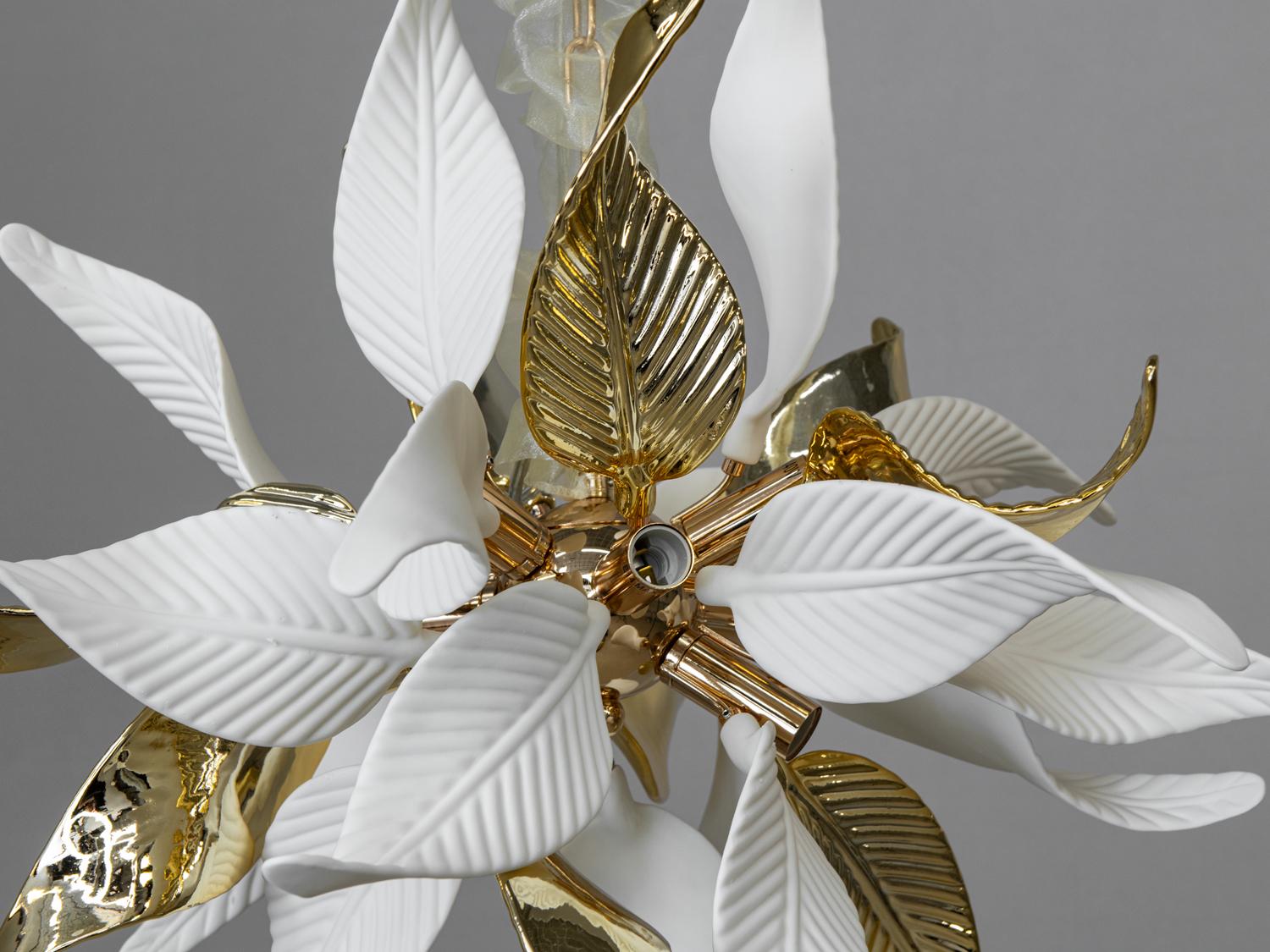 Люстра подвес loft Золотой (7208-9p gd) - фото 4