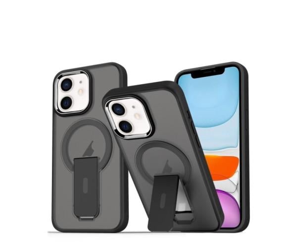 Чохол - накладка Cosmic Magnetic Stand для iPhone 11 Black