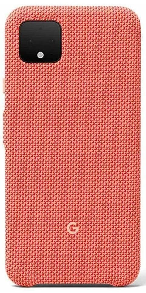 Противоударный чехол Soft Knit Fabric Case GA01278 для Google Pixel 4 XL Could Be Coral