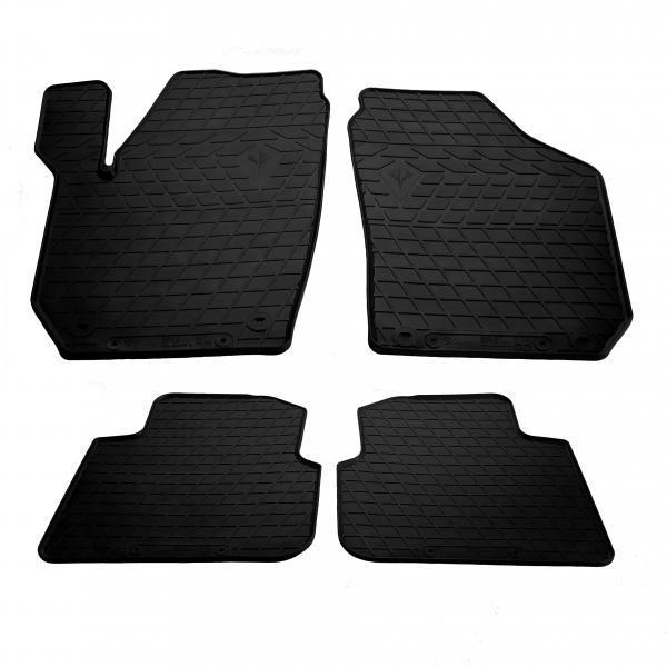 Коврики резиновые Stingray для Skoda Roomster 06- design 2016 4 шт. (1020214)