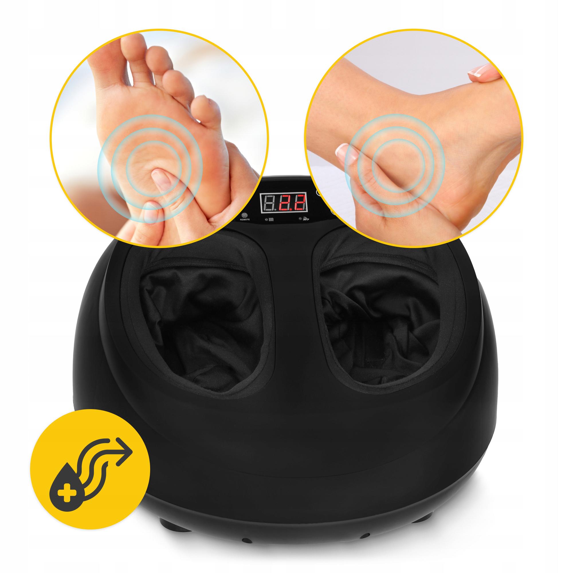 Масажер для стоп 4fizjo Premium багатофункціональний з підігрівом Black (P-5905973403498) - фото 7 Масажер для стоп 4fizjo Premium багатофункціональний з підігрівом Black (P-5905973403498) - фото 7