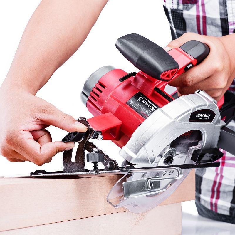 Дисковая пила аккумуляторная Worcraft CCS-S20Li с аккумулятором 4А и зарядным диск 165 мм (43010) - фото 7