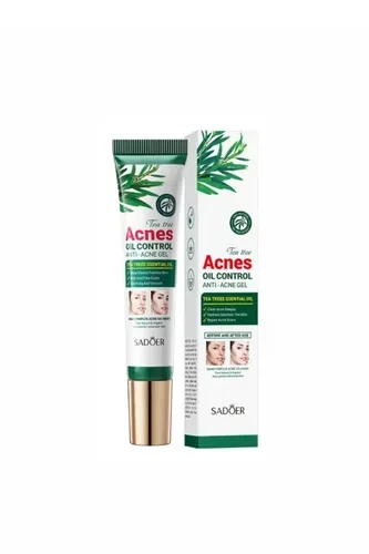 Крем-гель для лица против акне с экстрактом чайного дерева Sadoer Acnes Oil Control Anti Acne Gel 20 мл (7070)
