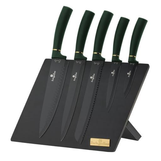 Набор ножей Berlinger Haus Emerald 6 пр. BH2518)