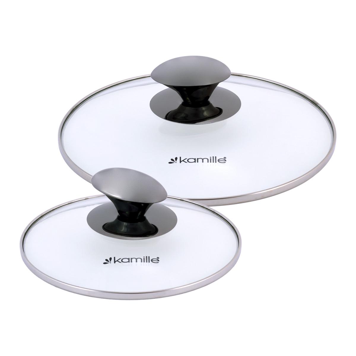 Набір каструль із кришками Kamille КМ-4925 із нержавіючої сталі з 4-х предметів Сталевий (150-84-4925) - фото 7