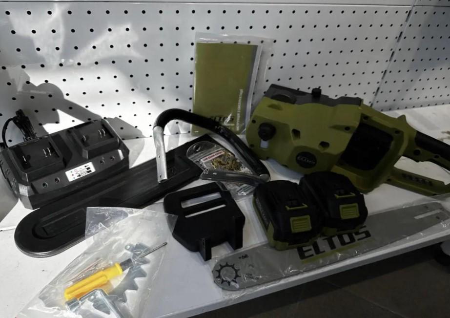 Пилка ланцюгова акумуляторна Eltos АПЦ-40 BL/16 з автоматичним мастилом ланцюга (457567) - фото 3