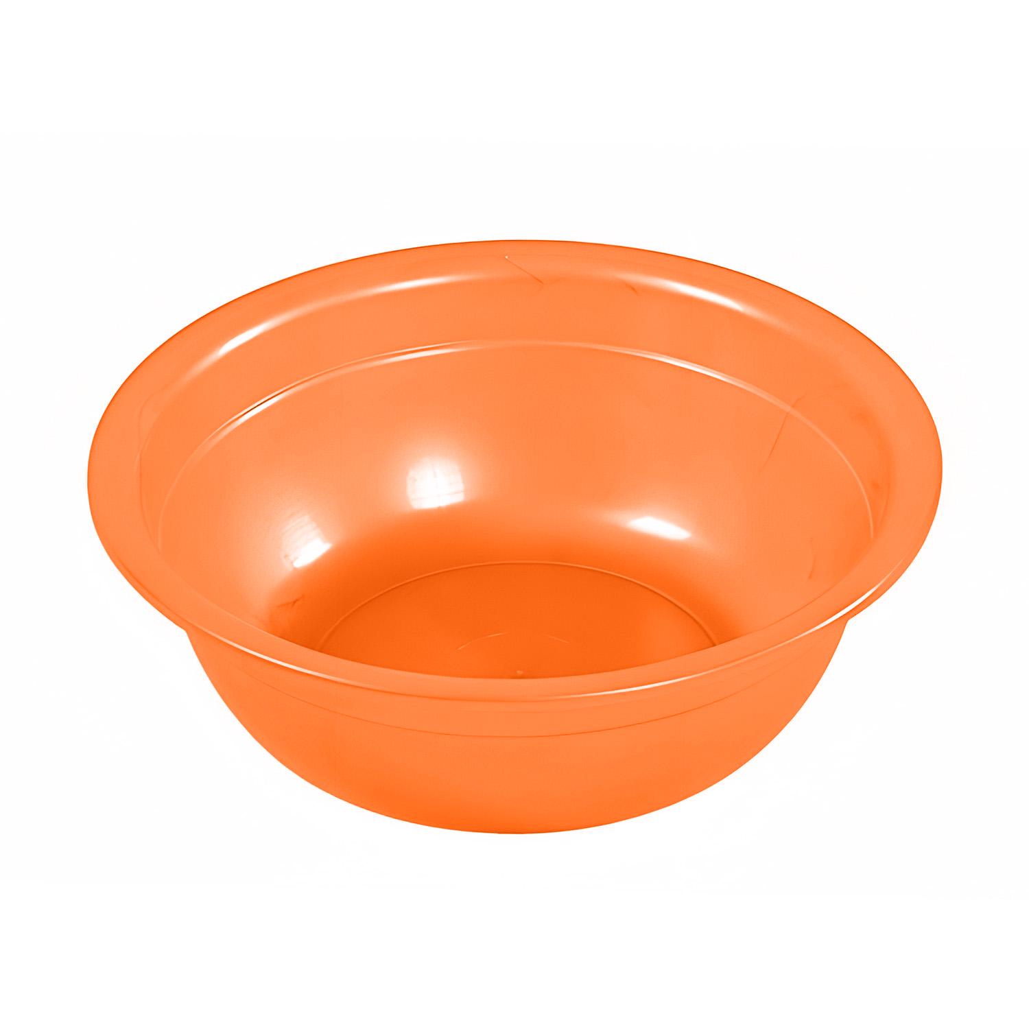 Миска пластиковая Ø 25,7x8,6 см 2,5 л Оранжевый (20310417)