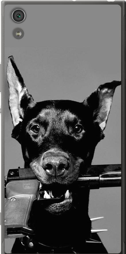 Чехол на Sony Xperia XA1 Ultra G3212 Доберман (2745t-1237-42517) Чехол на Sony Xperia XA1 Ultra G3212 Доберман (2745t-1237-42517)
