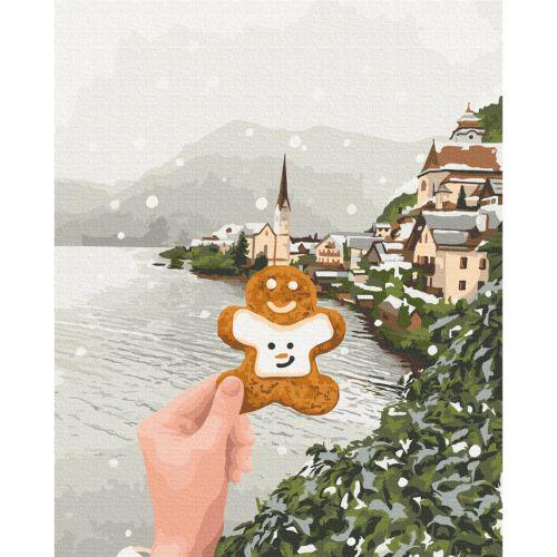 Картина по номерам Снежный Хальштат 40х50 см (198748) Картина по номерам Снежный Хальштат 40х50 см (198748)