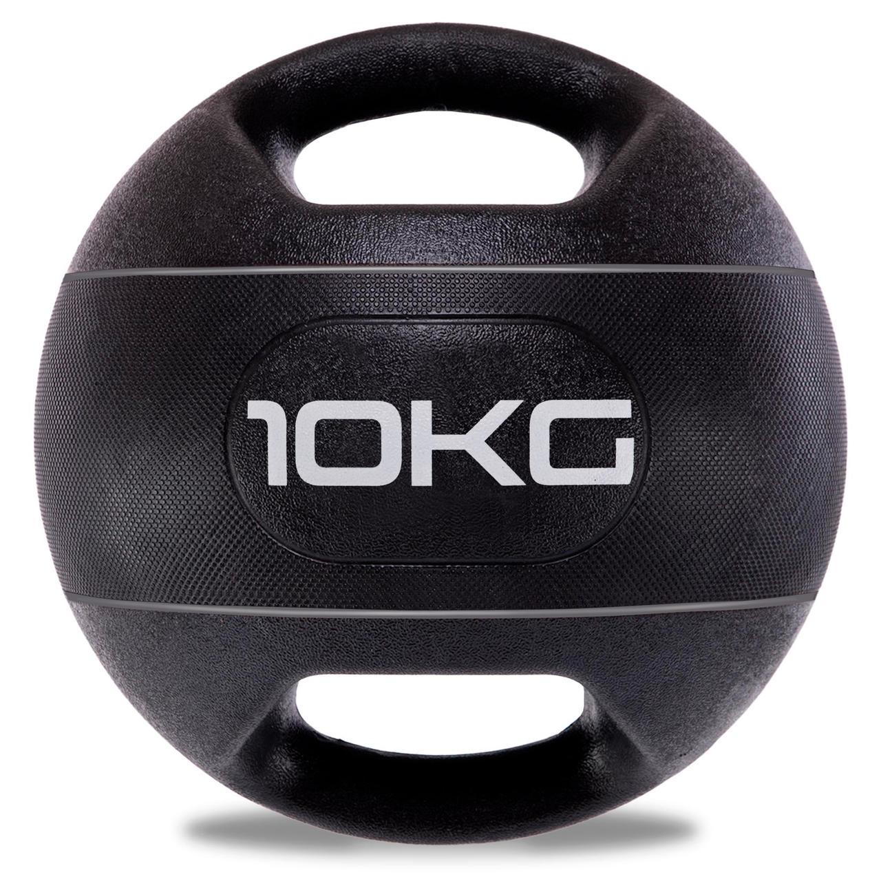 Медбол двуручный с хватами Zelart TA-7827-10 10 кг (2532842680)