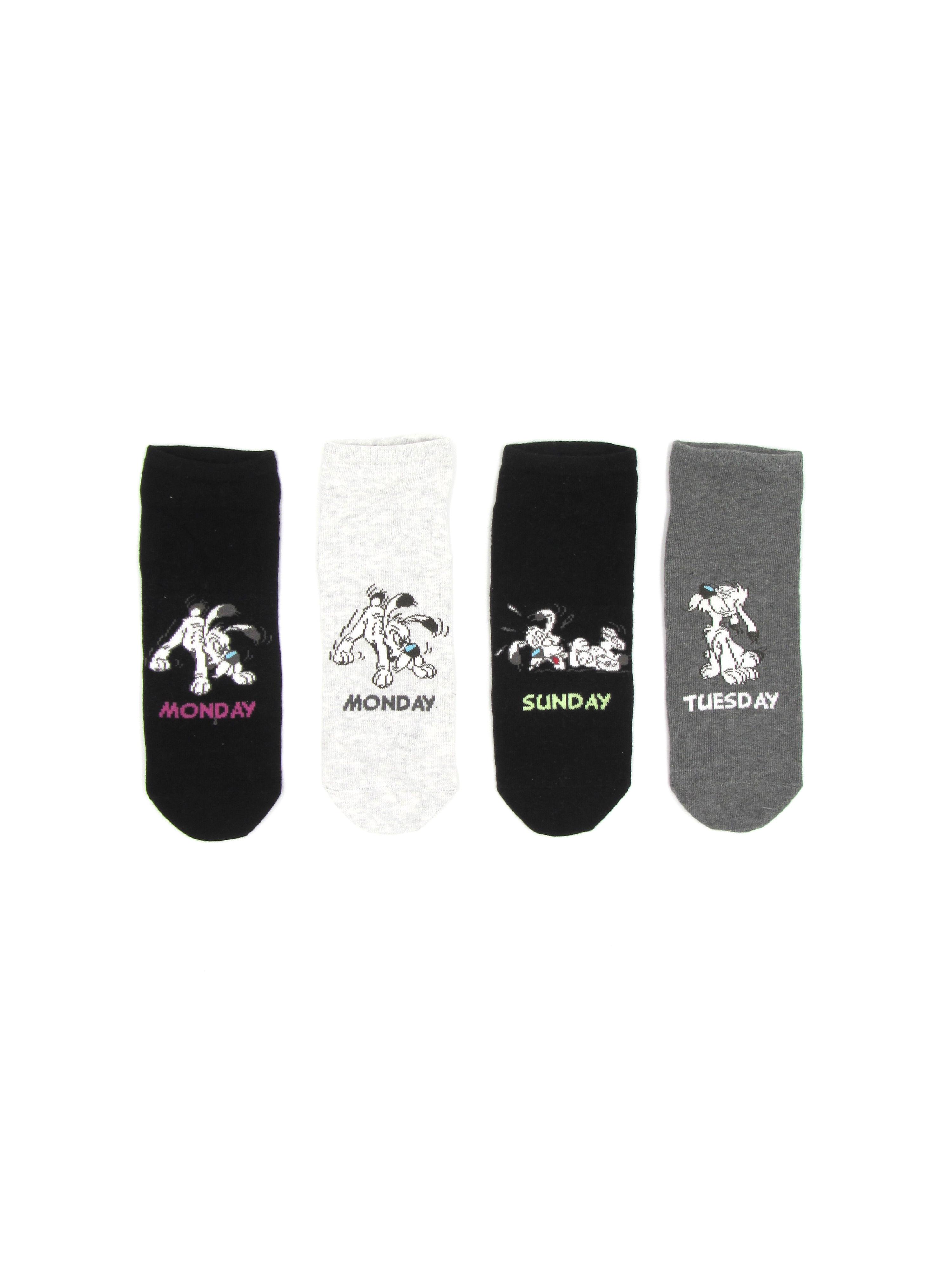 Носки C&A р. 39-42 4 пары Серый/Черный (14550904)