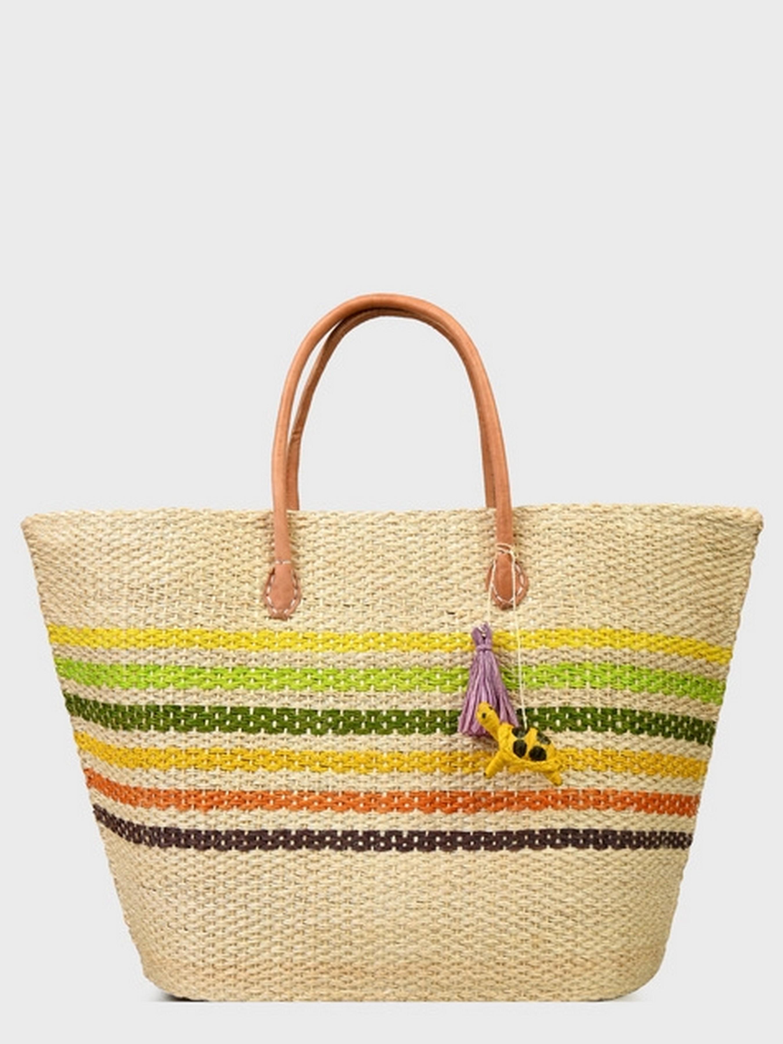 Сумка пляжная LE COMTOUR DE LA PLAGE Kirindy SGM NAT One Size Naturel (ZIK0000018218)