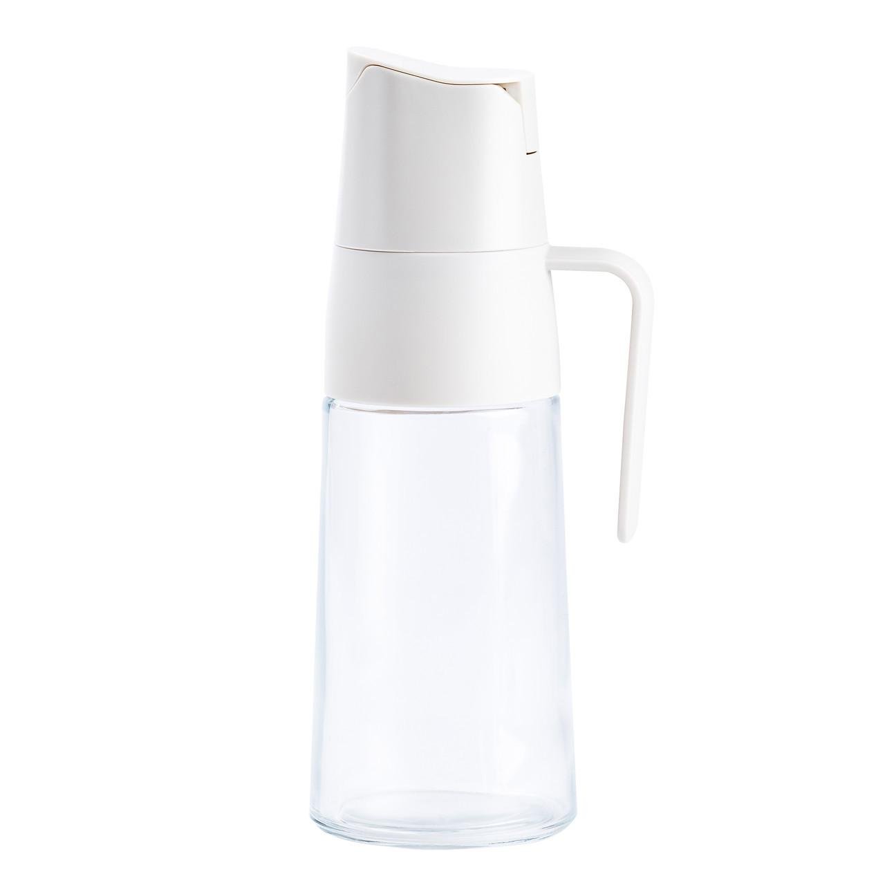 Пляшка дозатор для олії та оцту з носиком 600 мл Бежевий (HP16294)