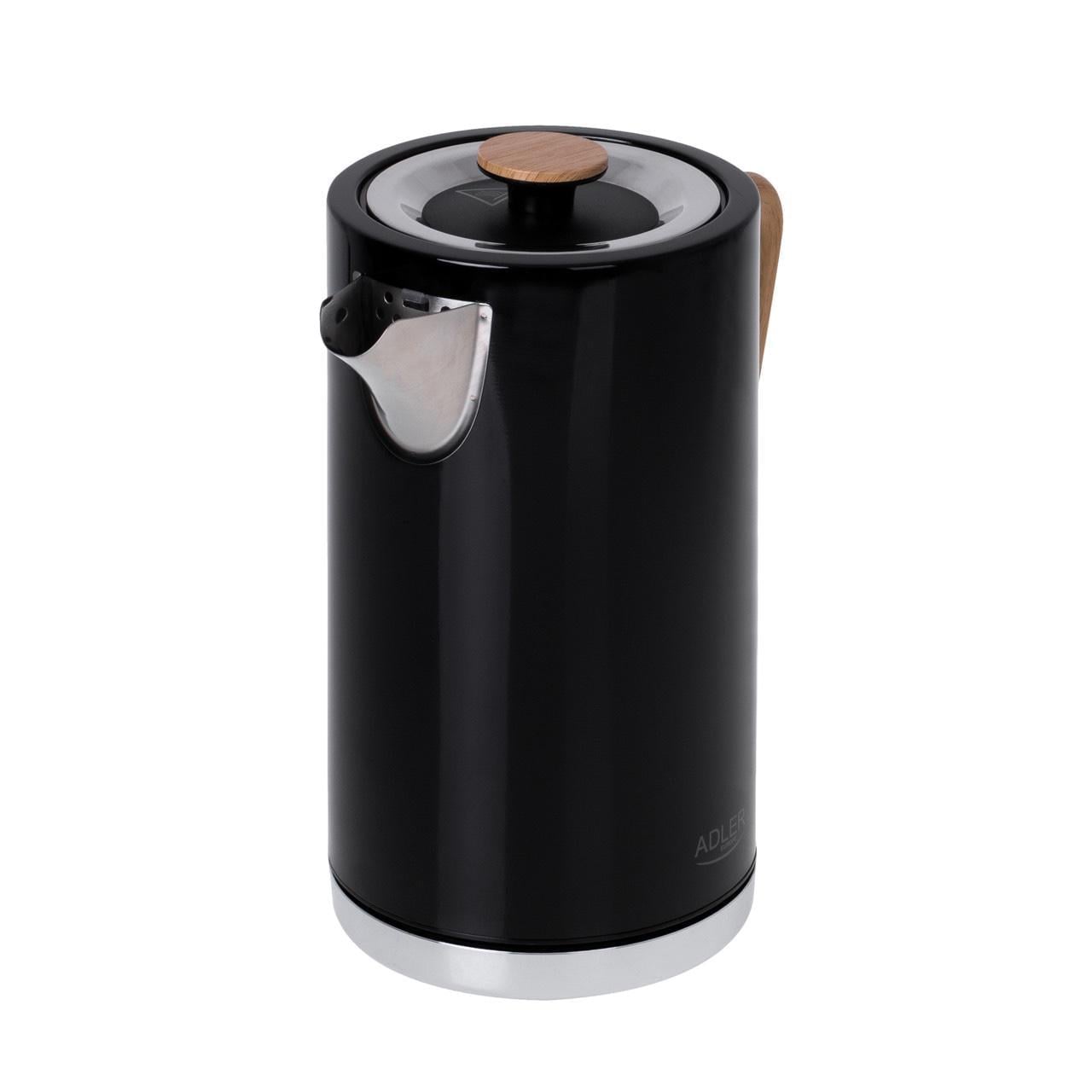 Електрочайник Adler AD-1347 Black (03540)