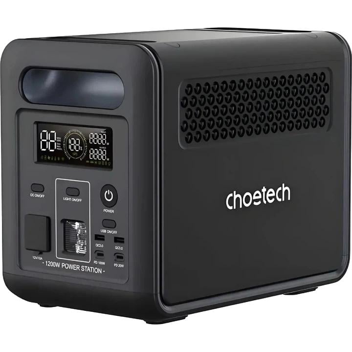 Источник питания портативный Choetech BS068-EU-BKGY 1024 Вт/ч 1200 Вт (16323)