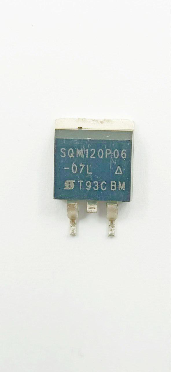 Транзистор SQM120P06-07L p-channel 60V 120A 6,7mOm TO-263automotive (22467)