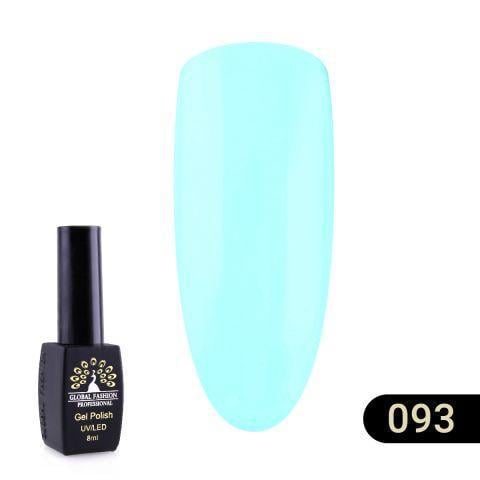 Гель-лак Global Fashion Black elite 093