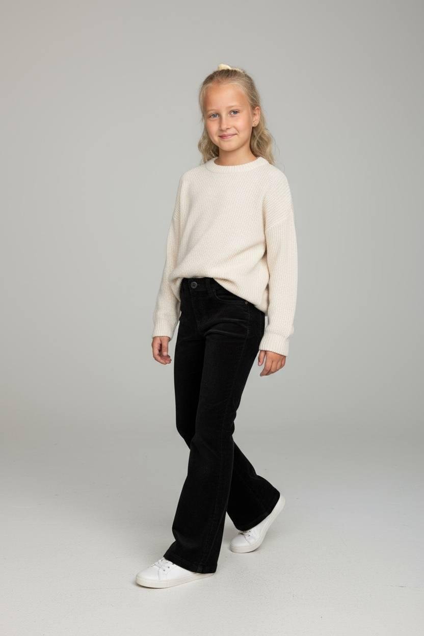 Брюки вельветовые Pepperts 8/10 лет 134-140 см Черный