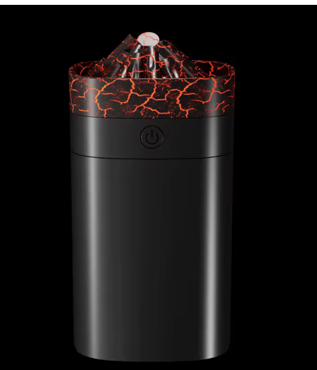 Зволожувач повітря-аромалампа USB з імітацією полум'я Чорний (29468513) - фото 4 Зволожувач повітря-аромалампа USB з імітацією полум'я Чорний (29468513) - фото 4