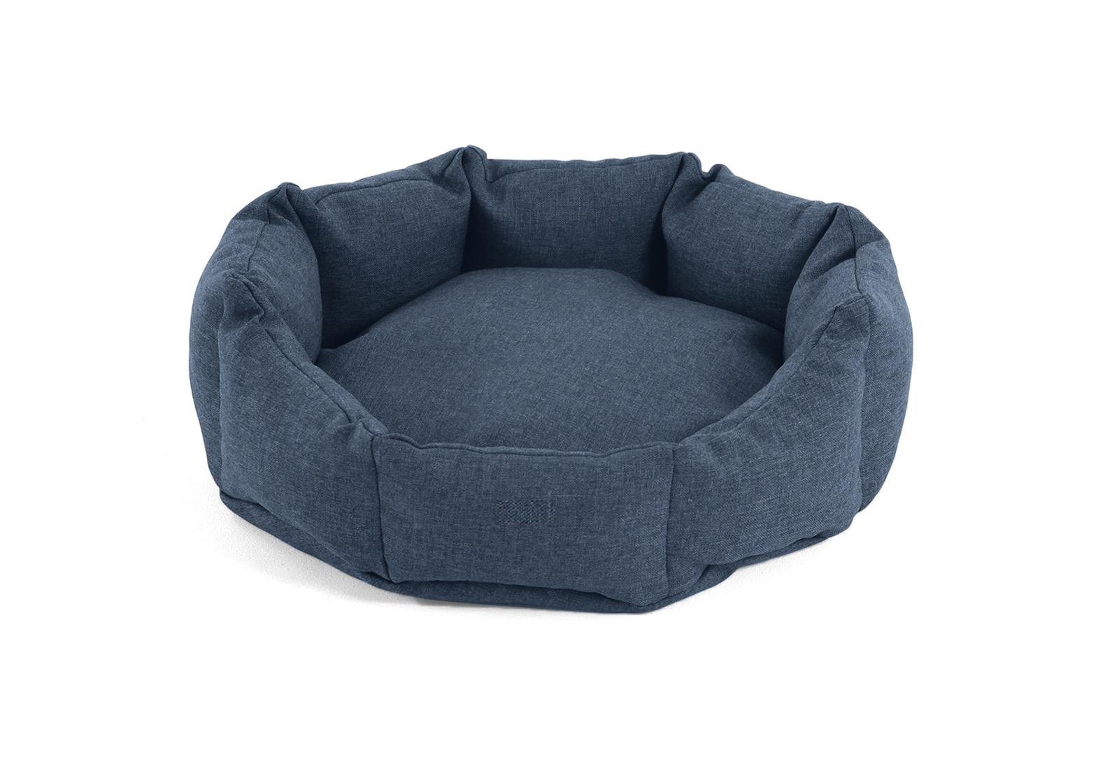 Лежанка для тварин кругла Чарлі Саванна нова голд XS Синій