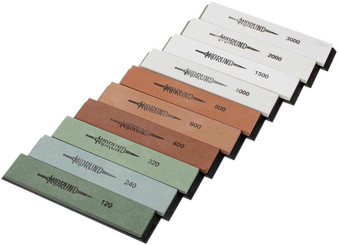 Набор точильных камней KORUND RSCHEF для механических точилок 10 шт. - фото 2 Набор точильных камней KORUND RSCHEF для механических точилок 10 шт. - фото 2