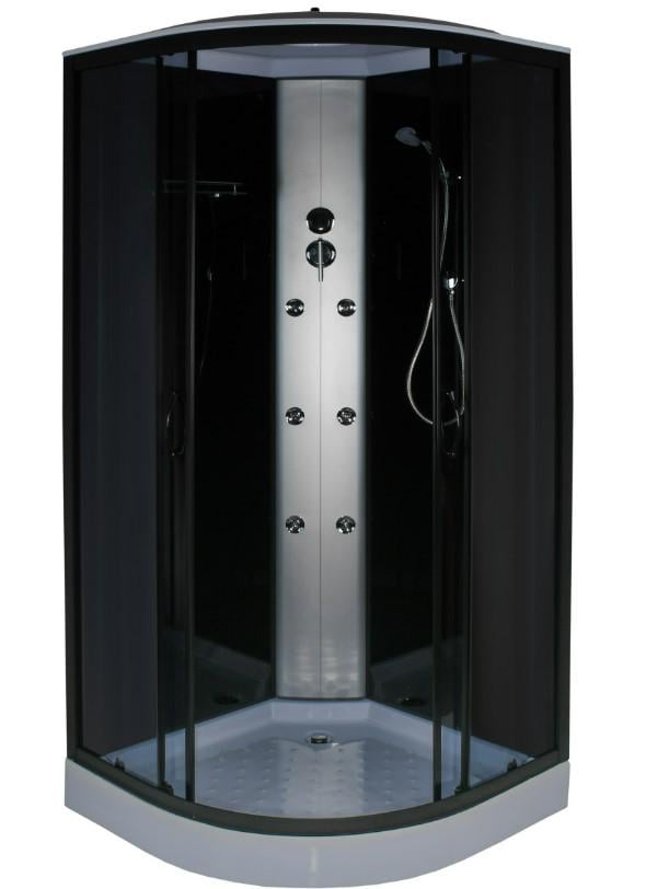 Душевой бокс Bravo BARYCZ L90GBB полукруглый (62866)