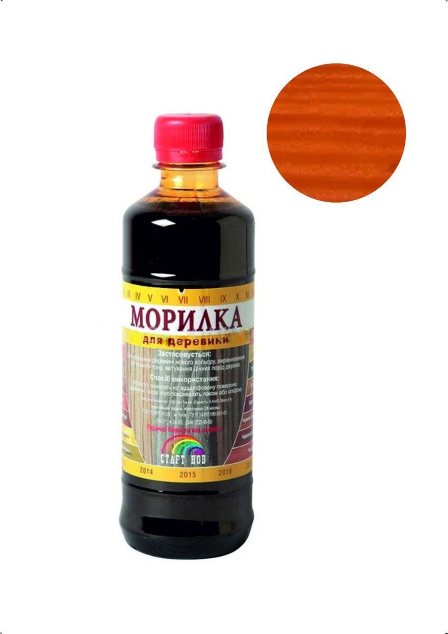 Морилка для дерева СТАРТ НОВ спиртовая 0,4 л Тик (28716180)