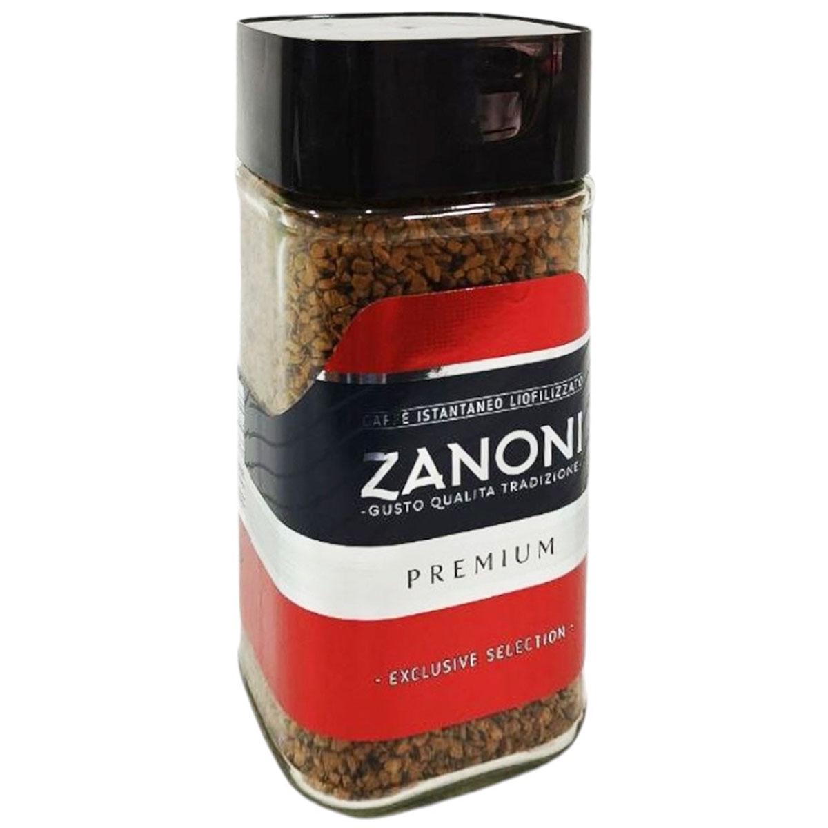 Кофе растворимый сублимированный Zanoni Premium 200 г