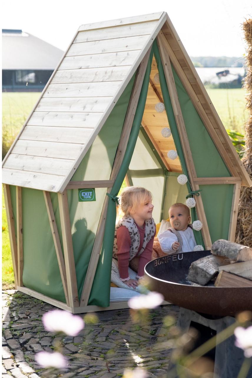 Игровой домик Exit Toys Yuki 100 из дерева кипариса - фото 10