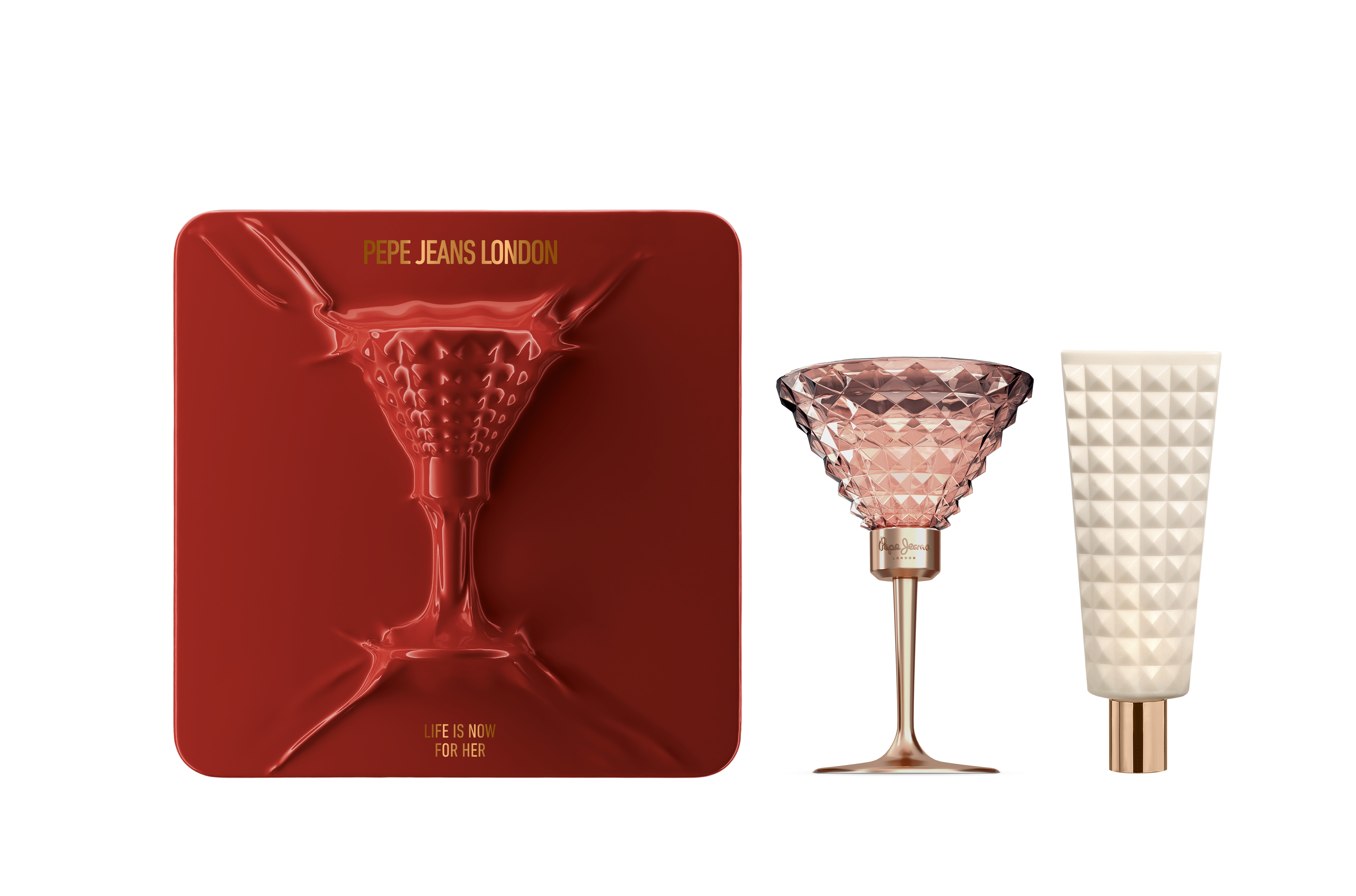 Парфумерний набір для жінок Pepe Jeans парфумована вода для жінок Life Is Now 80 мл і лосьйон для тіла 100 мл (PPJ167)
