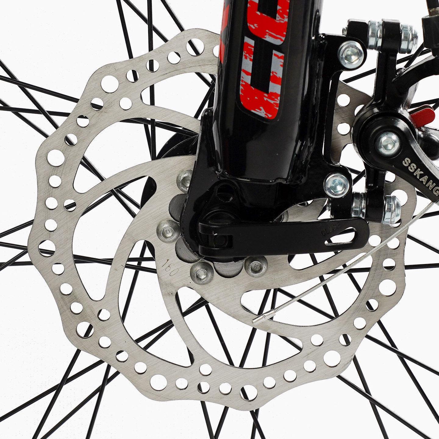 Велосипед горный двухподвесный Corso Rend 27,5" рама 15" Черно-красный - фото 5 Велосипед горный двухподвесный Corso Rend 27,5" рама 15" Черно-красный - фото 5