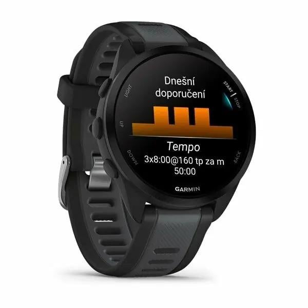 Смарт-годинник Garmin Forerunner 165 Black/Slate Gray (010-02863-20/A0/AC) - фото 2
