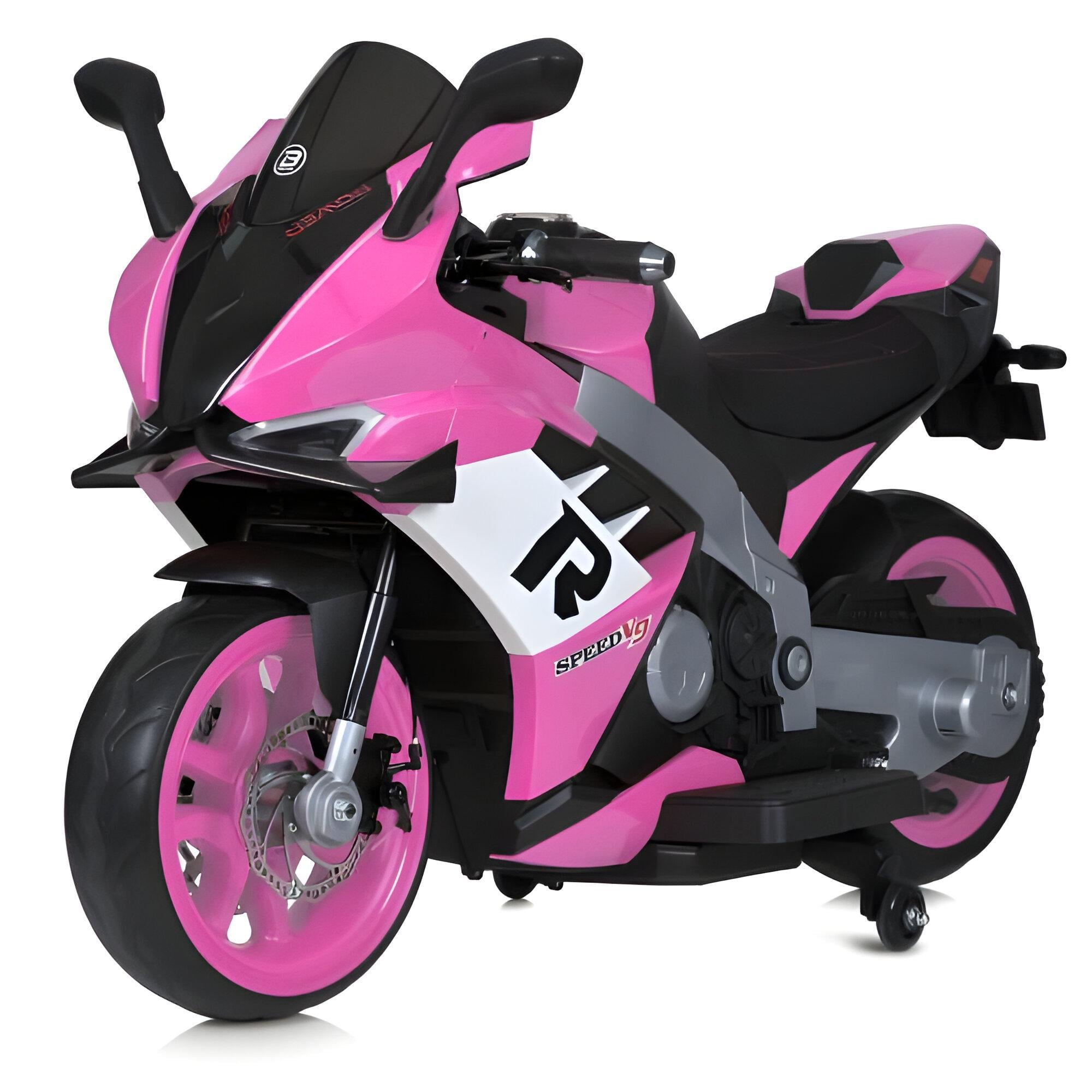 Детский электрический мотоцикл Ducati Bambi M 6013EL-8 24V на аккумуляторе с USB музыкой и дополнительными колесами (27557532)