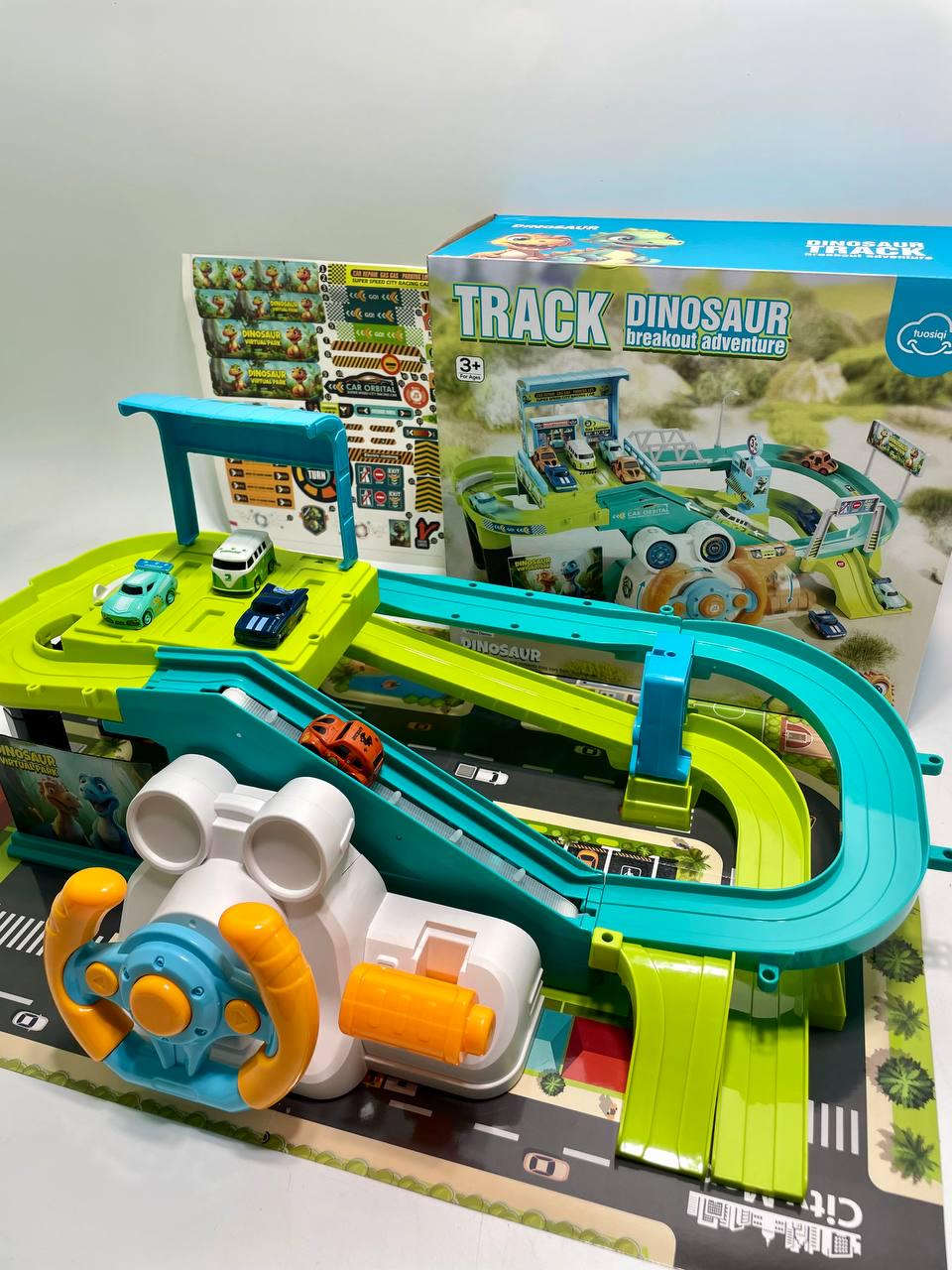 Трек песни на английском языке звуки транспорта руль автомат/механический подъемник 4 машинки в коробке (T 917 A) - фото 10 Трек песни на английском языке звуки транспорта руль автомат/механический подъемник 4 машинки в коробке (T 917 A) - фото 10